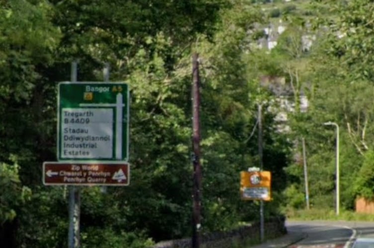 The Zip World sign at Bethesda. Photo: Google Maps