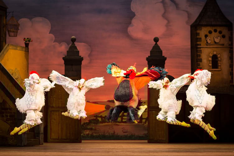 The Royal Ballet production of La Fille Mal Gardée will be screened in Cardigan. Photo: Helen Maybanks