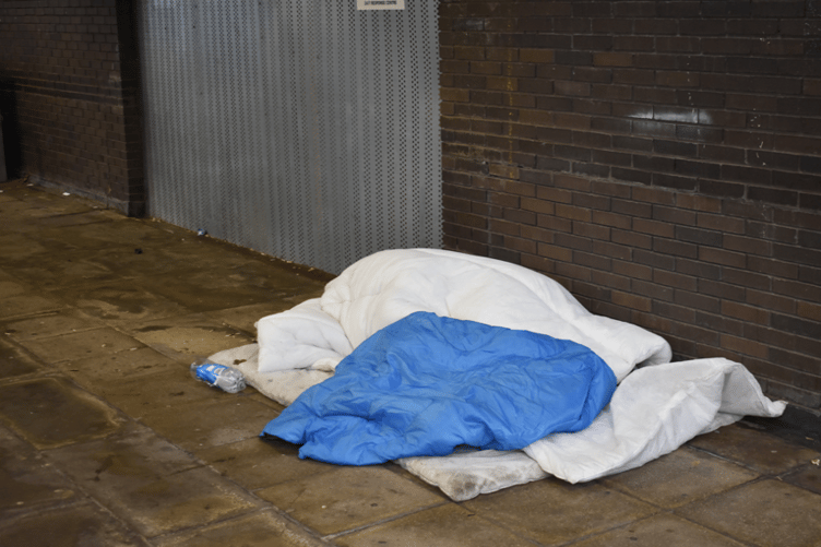 Homelessness stock image