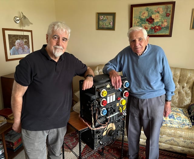 103-year-old veteran reunited with bomber wireless
