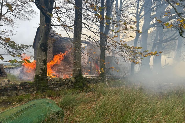 One person hospitalised following remote Ysbyty Ystwyth fire