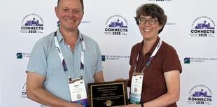 Desert river research earns top US honour for Aberystwyth geographer