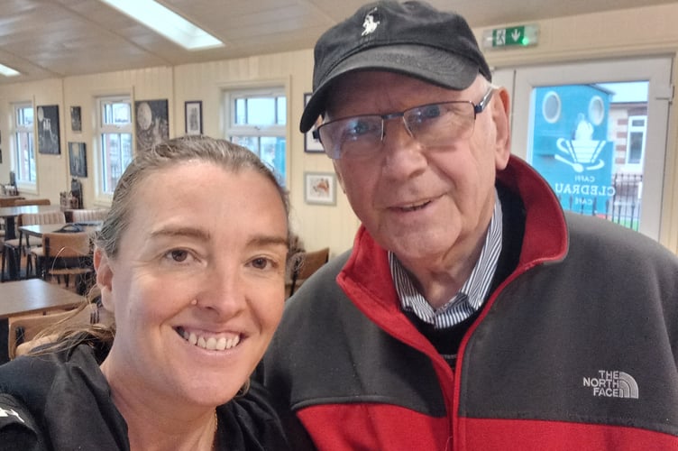Me and the legendary Pete Waterman OBE. Photo: Julie McNicholls Vale