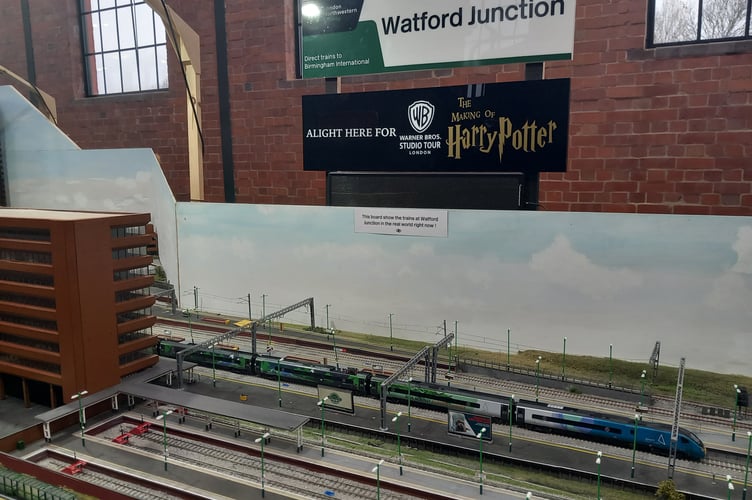 Welcome to Watford Junction! Photo: Julie McNicholls Vale