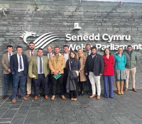 Next generation of farmers meet with political leaders