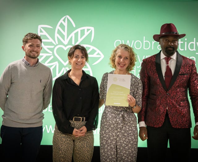 Plascrug School in Aberystwyth wins prestigious environmental award