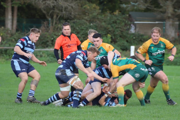 Bridgend Athletic were the more clinical team against Aberystwyth (Photo: Mike Binks)