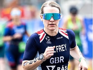 Triathlete Emma is crowned world champ