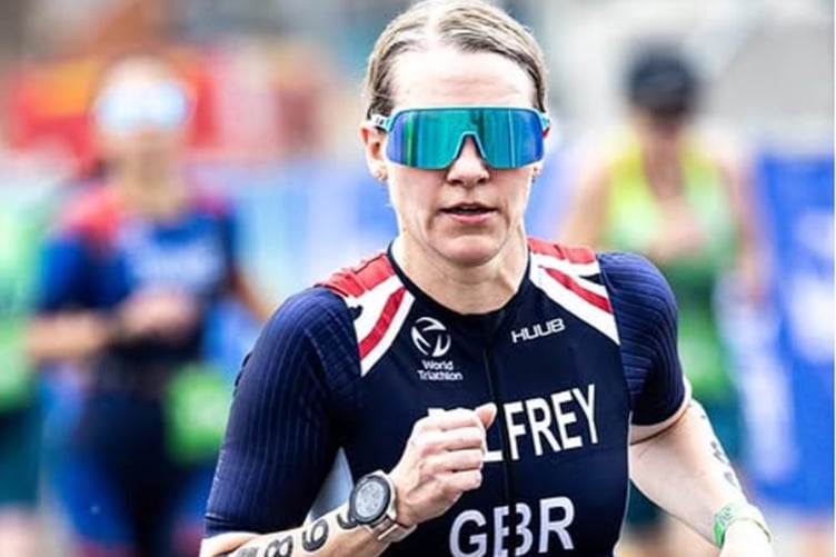 Emma Palfrey impressed at the World Triathlon Championships in Wollongong, Australia