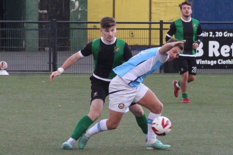 Aberystwyth Town suffered their first home league defeat of the season on Saturday