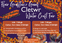 Get festive at Cletwr winter craft fair this November
