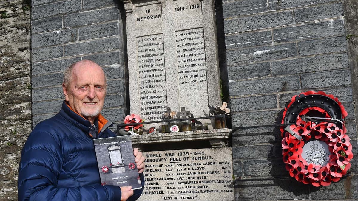 Local history preserved in The Aberdyfi Roll of Honour Book