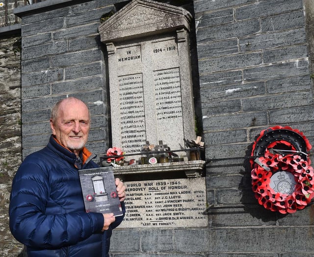 Local history preserved in The Aberdyfi Roll of Honour Book