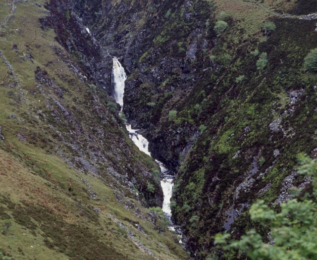 Fine art comes to the rescue in campaign to save waterfall