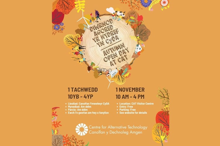 Details for CAT's autumn open day