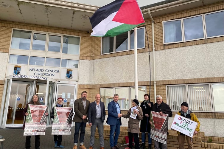 Ceredigion Palestine