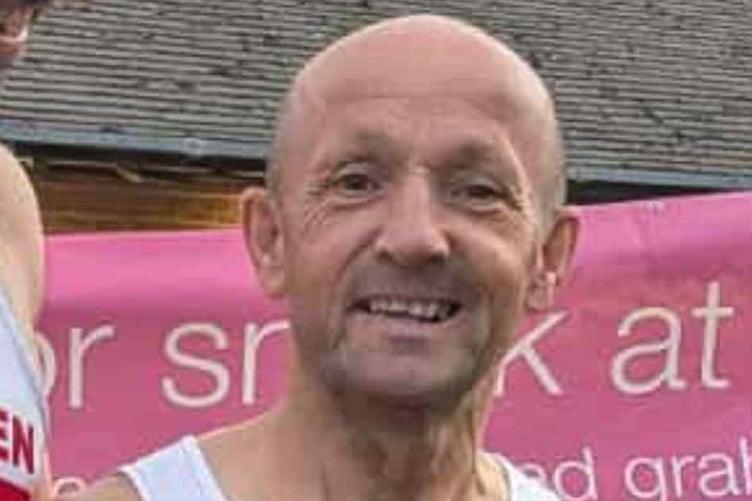 Mike Davies was the first Welshman to finish in his age category