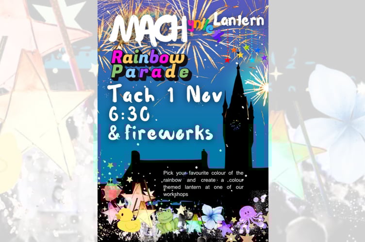 The last Machynlleth Lantern Parade has been announced.