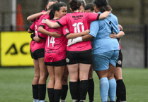 Aberystwyth Town Women host cancer charity fundraiser in pink kit