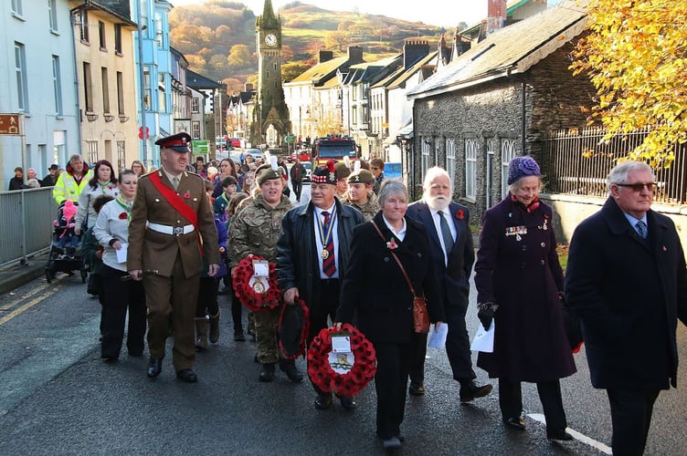 Machynlleth remembrance