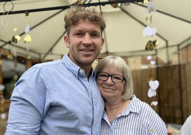 Carl Thompson with his late Nan, Brenda Thompson. Photo: Carl Thompson