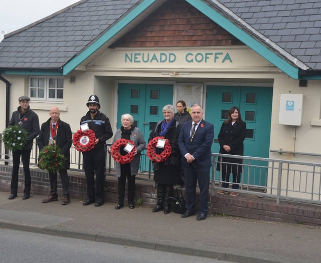 Penparcau invites community for afternoon of Remembrance