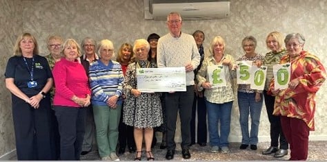 Inner Wheel Club's boost for Chemotherapy Day Unit