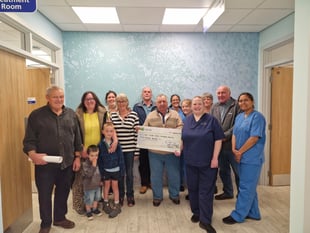 Ploughing society raises money for Bronglais chemo unit