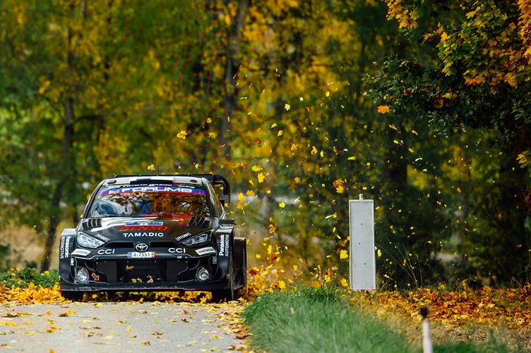 2025 FIA World Rally Championship / Round 12 / Central European Rally / 16-19th October 2025 // Worldwide Copyright: TGR WRT / McKlein