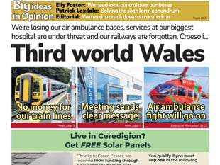 Vote for Cambrian News to make a difference