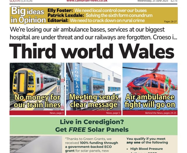 Vote for Cambrian News to make a difference