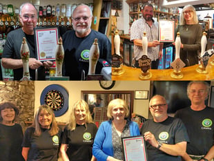 CAMRA celebrates long-serving Ceredigion publicans