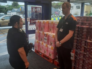 Pwllheli police combat shoplifting surge