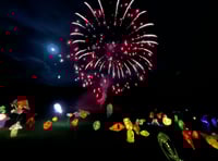 Machynlleth didn't let the weather rain on the last lantern parade