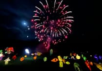 Machynlleth didn't let the weather rain on the last lantern parade