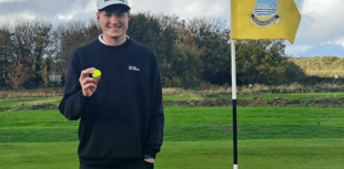 Junior captain Dylan hits another hole in one