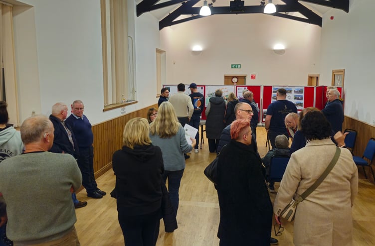 Llanilar residents attend Tanrallt development public drop In session