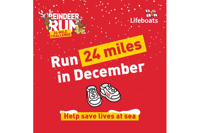 Join Pwllheli RNLI's Reindeer Run