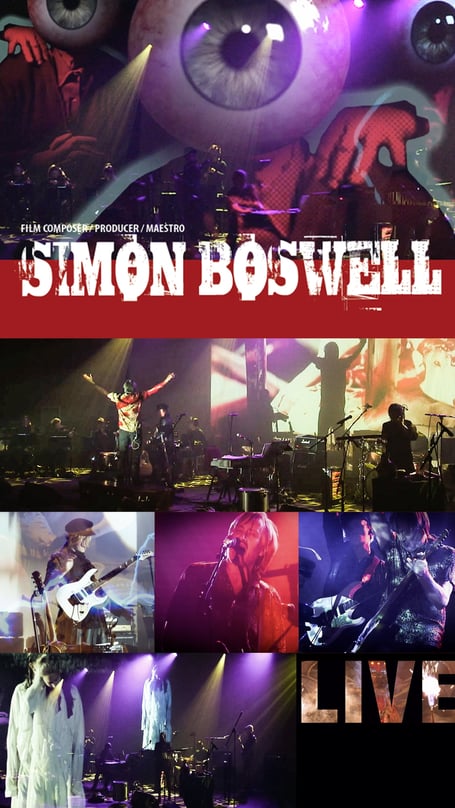British composer, producer, and musician Simon Boswell is coming to Aberystwyth