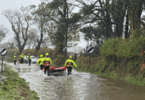 Flood warning for residents along Teifi