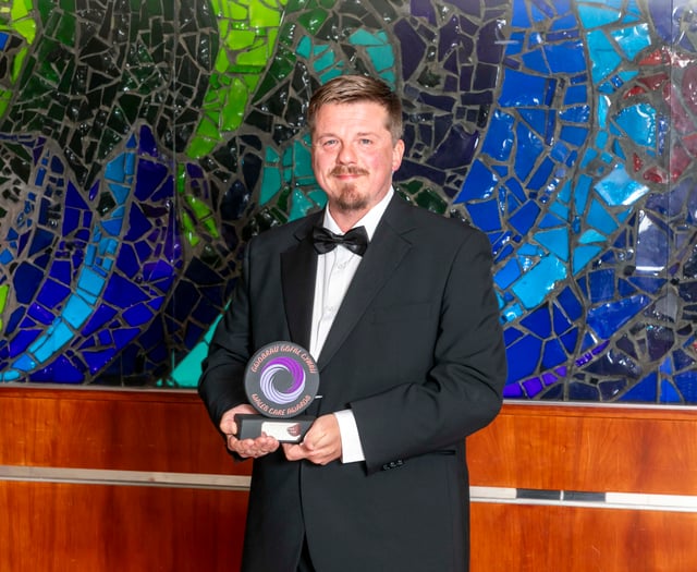 Gwynedd care trainer wins bronze award