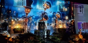 Spooky lightshow raises money for Wales Air Ambulance