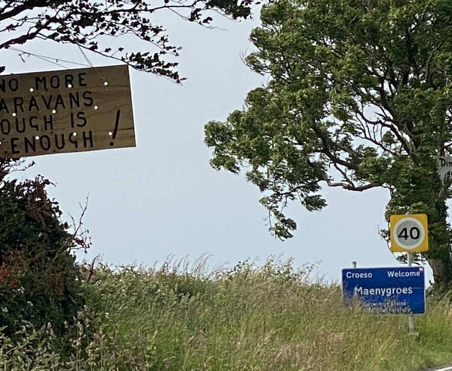 Residents fight against caravan park extension