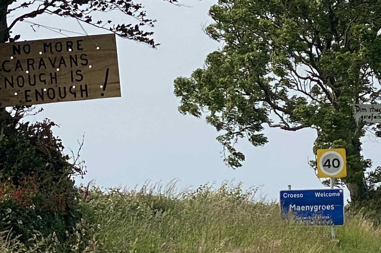 Concerns have been raised locally about the Ocean Heights Holiday Parks scheme