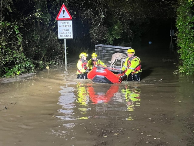 Flooding in Kidwelly