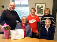 Pwllheli charity celebrates Lena Pritchard's £137,000 achievement
