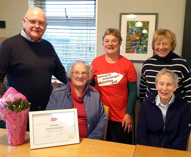 Pwllheli charity celebrates Lena Pritchard's £137,000 achievement