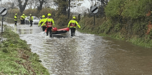 Flood alert issued as 31,000 properties at risk across mid Wales
