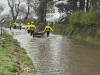 Flood alert issued as 31,000 properties at risk across mid Wales