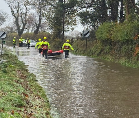 Flood alert issued as 31,000 properties at risk across mid Wales